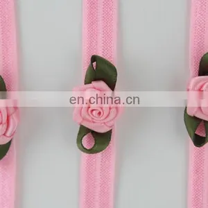 New Rose Bow Hair Tie thumbnail-1
