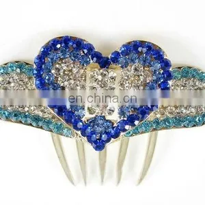 2013 Newest Fashion Alloy Rhinestone Hair Comb Fork thumbnail-1