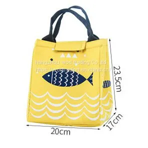 Tote Handle Cooler Bag With Waterproof Polyester Fabric thumbnail-1
