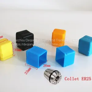 Collet ER25 Package Plastic Tool Box Small Tool Box Protective Storage 26mm(D) * 33mm(H) thumbnail-3