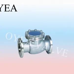 ANSI GB High Temperature High Pressure Flange Power Station Check Valve thumbnail-1