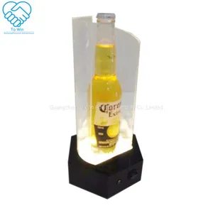 Retail Advertising Recyclable Cardboard Corrugated Paper Wine Display Rack thumbnail-1