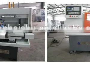 CK0640A Small Cnc Lathe With Auto Bar Feeder, Pneumatic Collet,CE thumbnail-4