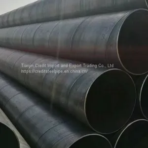 Gas and Oil Pipeline Spiral Steel Pipe SSAW Steel Pipe Liquid Gas Transportation Welded Steel Pipe thumbnail-2