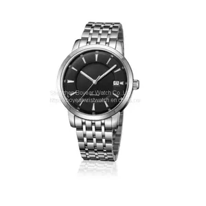 Couples Lovers′ Watch Alloy Wrist Watch Stainless Steel Analog Quartz Watch OEM Fashion Watch thumbnail-2