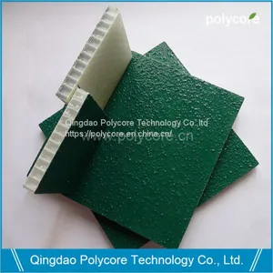 Polycore FRP PP honeycomb composite panel anti-slip skin 3