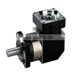 Spur Gear / Helical Gear Available Two Stage ZPLF060 WPLF060 Right Angle Square Flange Output Gearbox Planetary thumbnail-1