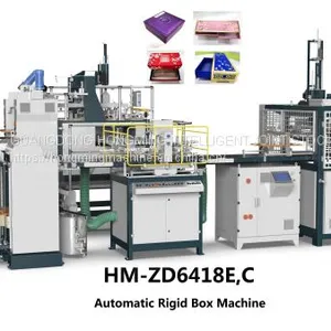 Automatic Rigid Box Maker Rigid Box Machine thumbnail-1