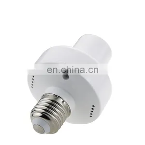 Wifi Light Bulb Socket E26, Smart Led Bulb Adapter Wireless Lamp Holder Works With Alexa and Google thumbnail-1
