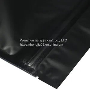100 Matte Double Color Vertical QuickQlick Repeatable Seal Bags (12 X18 cm X7.1 (4.7 Inches), Black) thumbnail-4