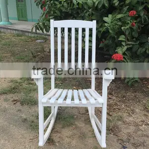 Beautiful Wooden Bistrol Rocking Chair - KD PU Color Chair - Vietnam Furniture Factory thumbnail-4
