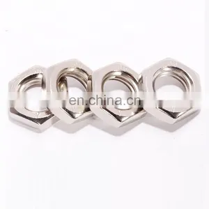 China Manufacturer Zinc Plated DIN439 Finished Hex Jam Thin Nut thumbnail-5