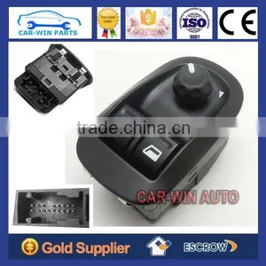 CAR POWER WINDOW SWITCH FOR PEUGEOT 206 306 WITH MIRROR SWITCH 6552 WP, WINDOW LIFTER SWITCH FOR PEUGEOT Quality Choice thumbnail-1