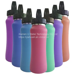 Travel Portable BPA Free Metal Sports Infuser Water Bottle With Filter Purifier thumbnail-1