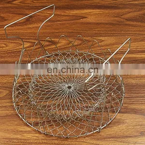 Stainless Steel Fry Chip Frying Deep Fryer Basket thumbnail-3