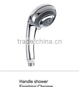 High End Soft Adjustable Water Shower Heads ABS Material Chrome Plated Fashion Design Rain Mist Water Saving Hand Shower KL-5609 thumbnail-1