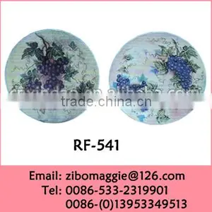 Promotional 8' Decorative Ceramic Plate With Custom Design for Holiday Gift thumbnail-1