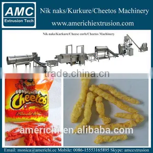 Frying Nik Naks/kurkure Snacks Machine in South Africa thumbnail-4