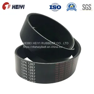 EPDM Rubber Material Ox/Ax/Bx/Cx/6pk/8pk Transmission Rubber V Belts for FAW Truck, Sinotruck JAC, Weichai, Yuchai thumbnail-1