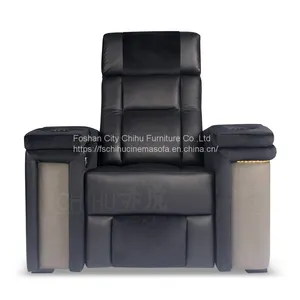 Comfortable Latest Designs Sofa Modern Home Furniture Living Room Furniture Fabric Electric Recliner Couch thumbnail-2