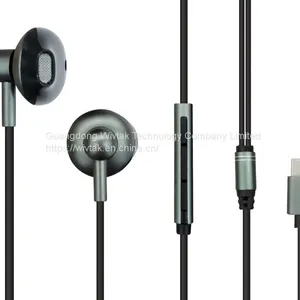 Digital Type C Wired Earphone Compitable With All Music Device and Phones thumbnail-1