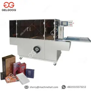 Perfume Box Wrapping Machine Cigarette Box Wrapping Machine Soap Wrapping Machine thumbnail-2