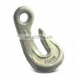 OEM Forging Alloy Steel Ringging Hardwared Galvanized G80 Eye Bend Hook thumbnail-1
