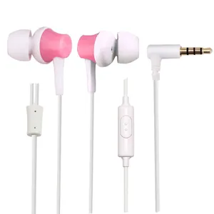 High Quality Stereo hi fi Earphone Hand Free Ear Buds Noise-canceling Headphones for 3.5 Mobile Phone thumbnail-2