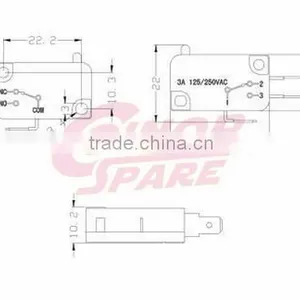 Latest Fashion Best Choice Micro Switch Middle Lever thumbnail-3