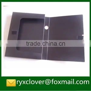 Office A4 Size PP Plastic Hook and Loop Fastener Box File Folder thumbnail-5