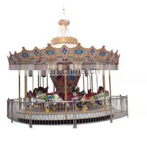 Amusement Park Outdoor Christmas Carousel Rides for Sale thumbnail-2