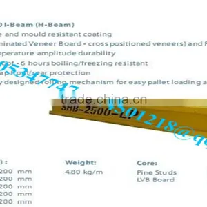 China H20 Wood Beams /lvl Material Beams thumbnail-1