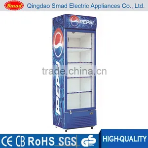 Drink Display Refrigerator Display Cooler Showcase Upright Beverage Cooler thumbnail-3
