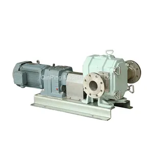 QinPing QP150S Stainless Steel Lobe Pump Servo Motor Transport High Viscosity Fluid Medium thumbnail-5