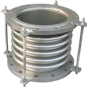 Double Flange Stainless Steel Corrugated Bellows Expansion Joints thumbnail-2