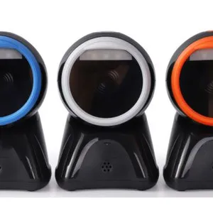 2D Omnidirectional Hands-Free Desktop Barcode Scanner USB Cable Supermarket Scanning Platform thumbnail-2