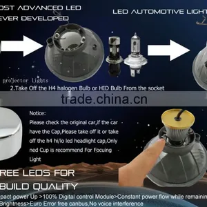 2014 Super Bright 50w 3600 Lumen h7 Led Headlight,Auto Led Lighting thumbnail-2