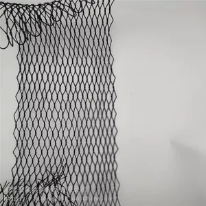 Flexible Black Oxide Stainless Steel Wire Rope Mesh Knotted Mesh for Zoo and Animal Enclosure thumbnail-2