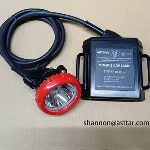 Atex 6ah 7000lux IP65 Mining Industrial Use Explosion Proof LED Cap Lamp With Single Charger thumbnail-1