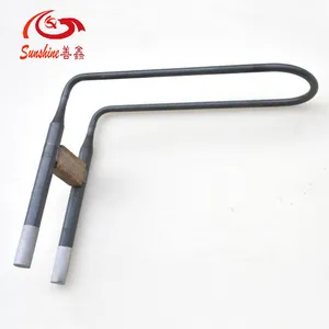 Super 1800 Electric Heating MoSi2 Molybdenum Disilicide Type L Heating Elements thumbnail-1