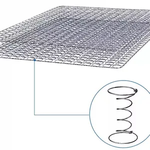 OEM Black Color Compressed Large Metal Coil Spring for Bedroom Bed Mattress thumbnail-2