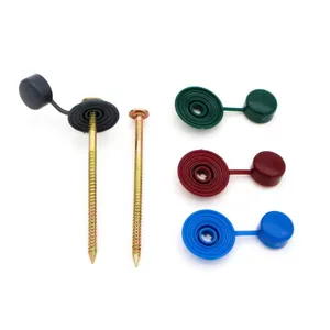 Rubber Sealed Safe Top Nails for Standing Seam Roofs - 50mm Length Bulk Supply thumbnail-5