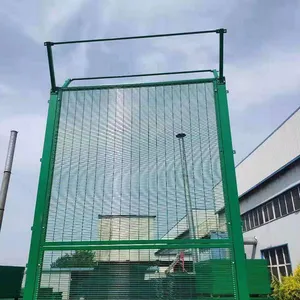 358 Anti Climb Security Fence Galvanized & PVC Coated Dual Protection Fence thumbnail-3