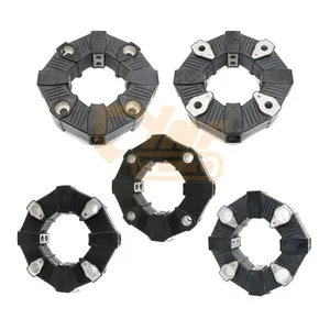 YNF Wholesale Excavator Connecting Glue Assembly CF-A Coupling CF-A-250-S0 CF-A-250-O0 Size 250 250A 250AS Rubber Coupling thumbnail-1