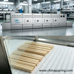 Factory Price Industrial Microwave Dryer Machine for Wood & Ceramics | Multi Purpose Continuous Microwave Drying Equipment thumbnail-1