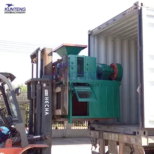 Industrial Iron Oxide Powder Ore Powder Charcoal Briquetting Machine Coal Ball Pressing Machine thumbnail-4