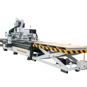 1325 1530 2030 ATC Wood CNC Router With Loading and Unloading Table | Auto Nesting CNC Machine thumbnail-4