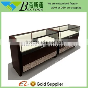 Retail Store Wooden Glass Jewellery Shop Showcase Design thumbnail-1