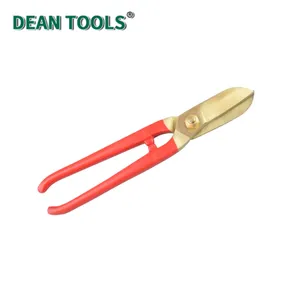 Non-Sparking Shears Cutting Shears Non Sparking Tinner's Snip Plate Shear Scissors Aluminum Bronze thumbnail-1