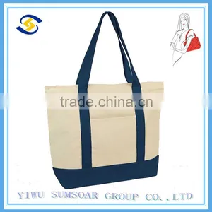 22" Heavy Duty Cotton Canvas Tote Bag thumbnail-1